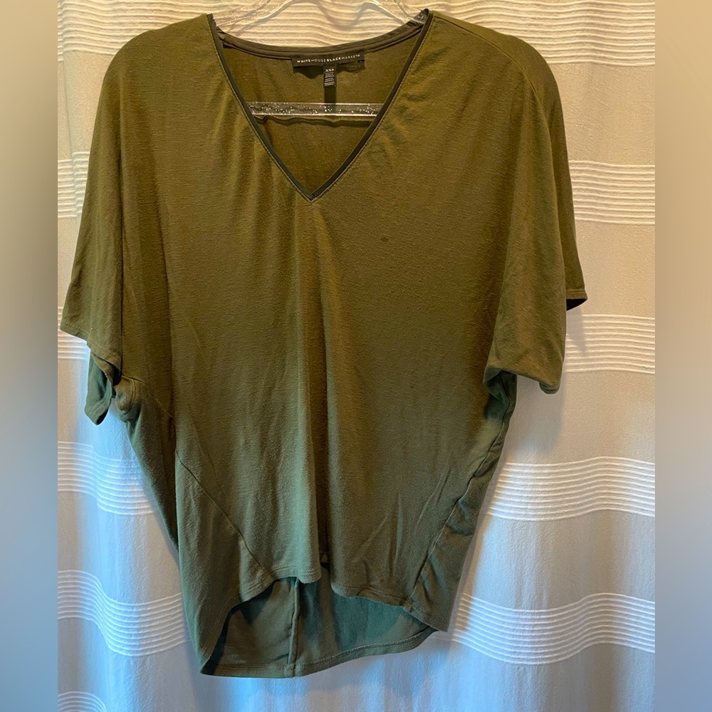 White House black market green top